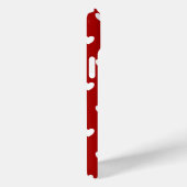 Rood en wit Case-Mate iPhone case (Achterkant / Rechts)