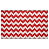 Rood en wit Chevron Zigzag Pattern Stof (Fat Quarter)