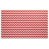 Rood en wit chevron zigzagpatroon stof (Yard (91,4 cm))