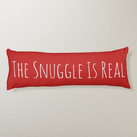 Rood en wit de hoek is echt lichaamskussen (Achterkant)