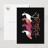 Rood en wit De Stork Vogels III Briefkaart (Voorkant / Achterkant)