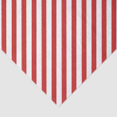 Rood en wit diagonaal band patroon tissuepapier (Detail)