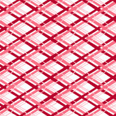 Rood en wit diagonaal geplakt cadeaupapier