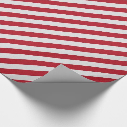 Rood en wit diagonaal opvulpapier cadeaupapier (Hoek)