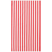 Rood en Wit Dikke Strepen Tafelkleed (Voorkant)