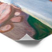 Rood en Wit | Edvard Munch | Poster (Hoek)