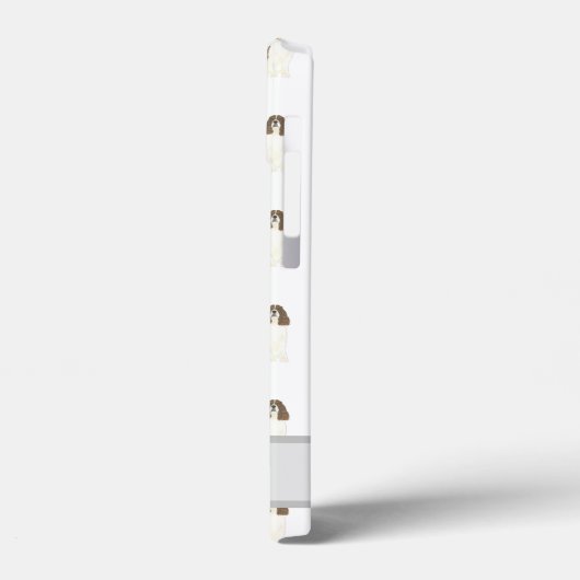 Rood en wit Engels Springer Spaniel Case-Mate iPhone Case (Achterkant / Links)