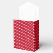 Rood en wit erwten bedankdoosjes (Geopend)