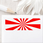 Rood en wit etiket (Insitu)