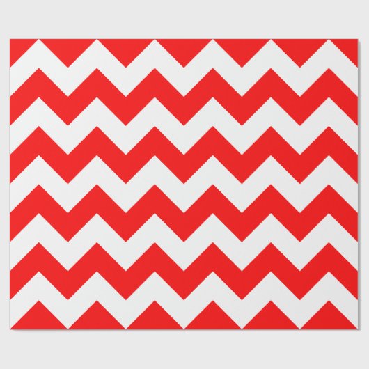 Rood en wit, extra groot papier voor het verpakken (Vlak)