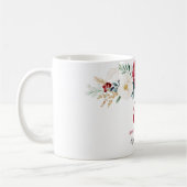 Rood en wit feestartikel 80e verjaardag - Mok cade (Links)