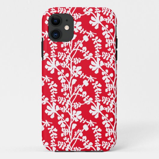 Rood en wit flesje herstellend patroon Case-Mate iPhone case (Achterkant)