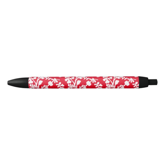 Rood en wit flesje herstellend patroon zwarte inkt pen (Voorkant)