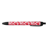 Rood en wit flesje herstellend patroon zwarte inkt pen (Bodem)