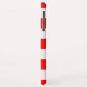 Rood en wit gecheckt patroon Case-Mate iPhone case (Achterkant/links)