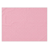 Rood en wit geometrisch geruit patroon retro tafelkleed (Voorkant (Horizontaal))