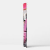 Rood en wit geschilderde wand Case-Mate iPhone case (Achterkant / Rechts)