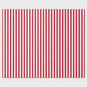 Rood en wit gestreept omslagpapier cadeaupapier