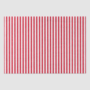 Rood en wit gestreept omslagpapier tissuepapier