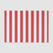 Rood En Wit Gestreept Tissuepapier (Voorkant)