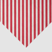 Rood en wit gestreept tissuepapier (Detail)