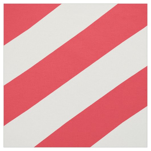 Rood en wit gestreepte patroon stof (Swatch)