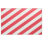 Rood en wit gestreepte patroon stof (Fat Quarter)