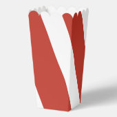 Rood en wit gestreepte popcorn bedankdoosjes (Achterkant)