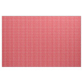 Rood en Wit Gevleugeld Hartpatroon Stof (Yard (91,4 cm))