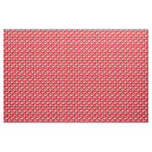 Rood en Wit Gevleugeld Hartpatroon Stof (Fat Quarter)