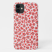 Rood en wit grafische kunst Case-Mate iPhone case (Achterkant)