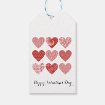 Rood en wit hart eenvoudig