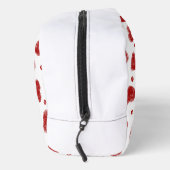 Rood en Wit Hartjes patroon Toilettasje (Rechts)