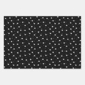 Rood- en wit-hartritme, aangepaste achtergronden inpakpapier vel (Voorkant 2)