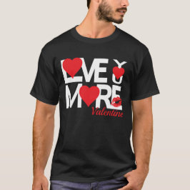 Rood en wit houden meer van zwart t-shirt