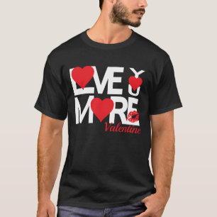 Rood en wit houden meer van zwart t-shirt