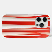 rood en wit iPhone Moderne hoesjes (Achterkant (horizontaal))