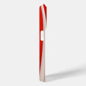 rood en wit iPhone Moderne hoesjes (Achterkant / Rechts)