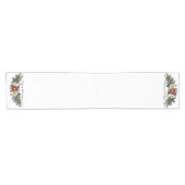 Rood en wit kerstflesje Swag Kerst Korte Tafelloper (Horizontaal)