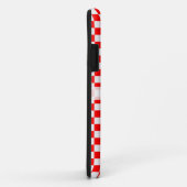 Rood en wit Klassieke Checkerboard door STaylor Case-Mate iPhone Case (Achterkant/rechts)