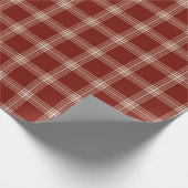 Rood en wit - klein cadeaupapier (Hoek)