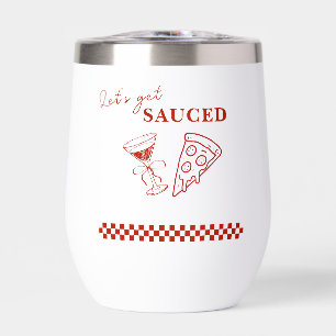 Rood en wit Let's Get Sauced Bachelorette