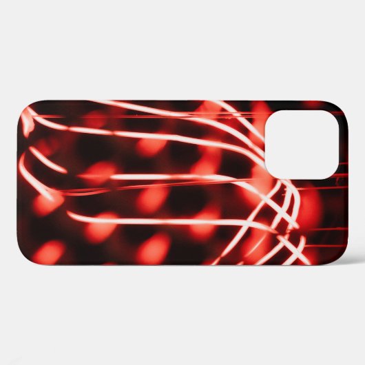 Rood en wit licht Case-Mate iPhone case (Achterkant (horizontaal))