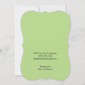 Rood en wit lieveheersbeestje Theme Girl Baby show Kaart (Achterkant)