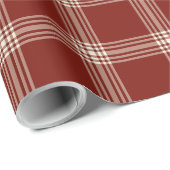 Rood en wit - Middelgroot Cadeaupapier (Rol Hoek)