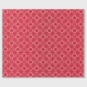 Rood en wit omslagpapier cadeaupapier (Vlak)