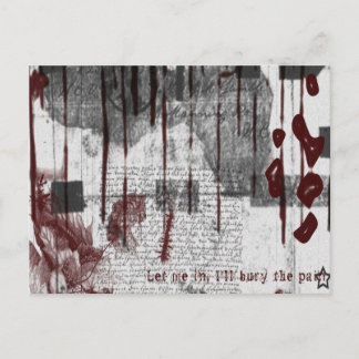 Rood en wit over Gothic Briefkaart