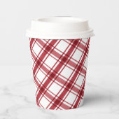 Rood en wit papieren bekers (Achterkant)