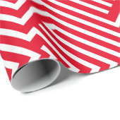 Rood en wit patroon cadeaupapier (Rol Hoek)