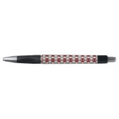 Rood en wit patroon pen (Voorkant)